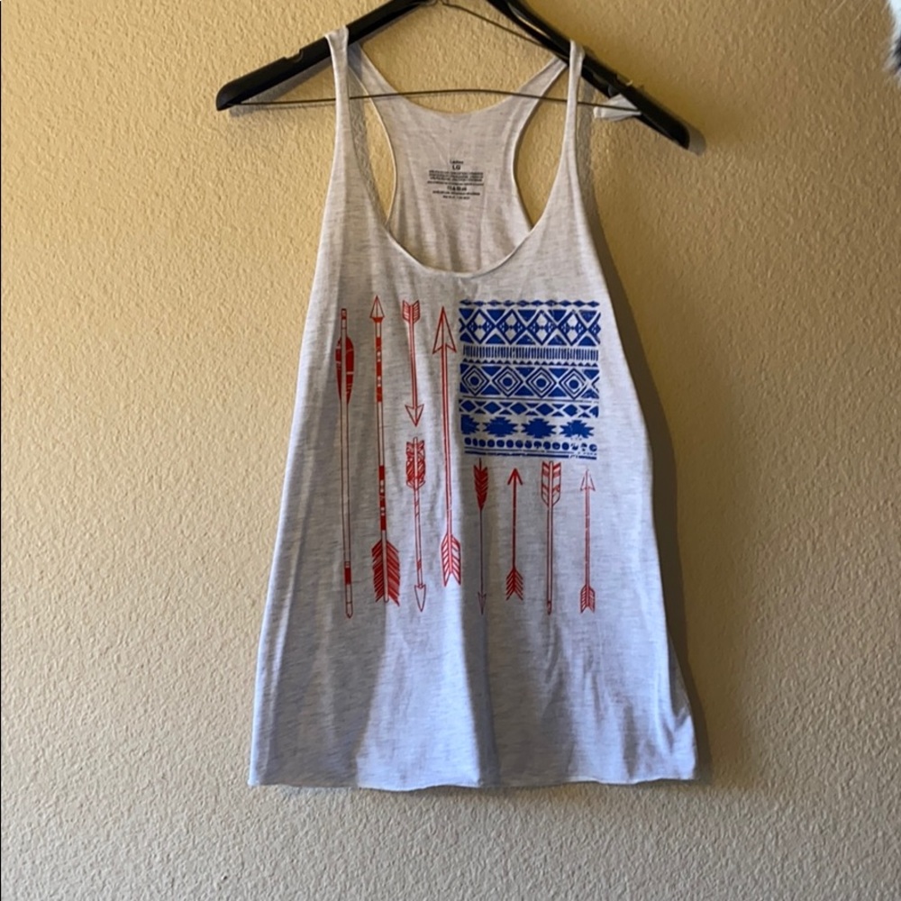 Red white and blue